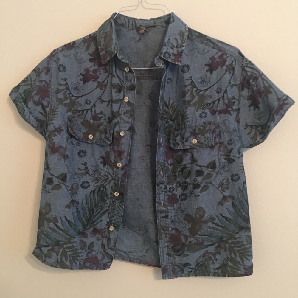 Top shop Denim top